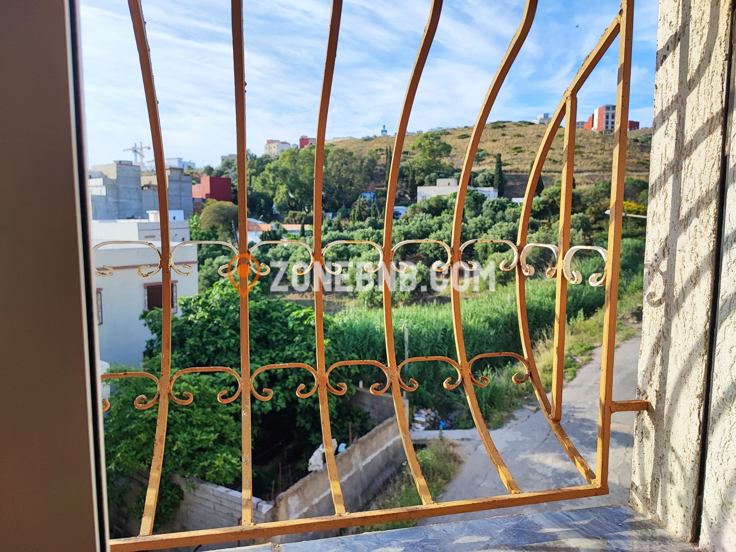 Tanger bnb etage 2 vue dehors