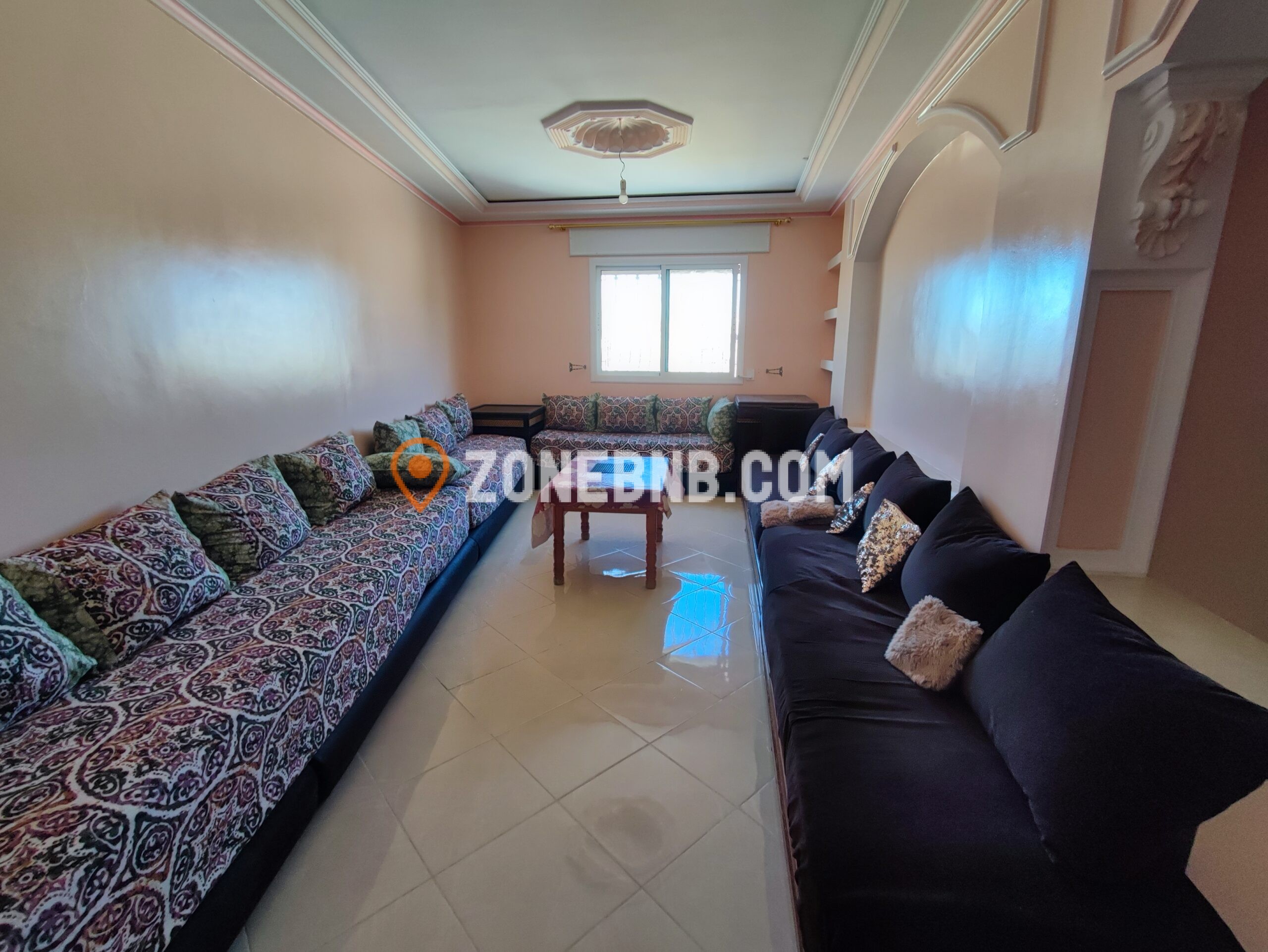 Appartement bnb Tanger 2eme etage salon