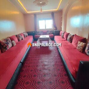 Tanger bnb - etage 2 salon vue 2